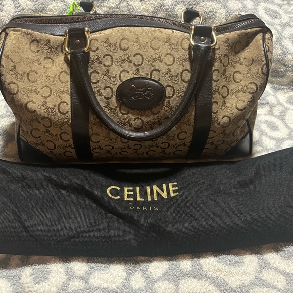 Celine Macadam Boston bag. - Picture 1 of 7